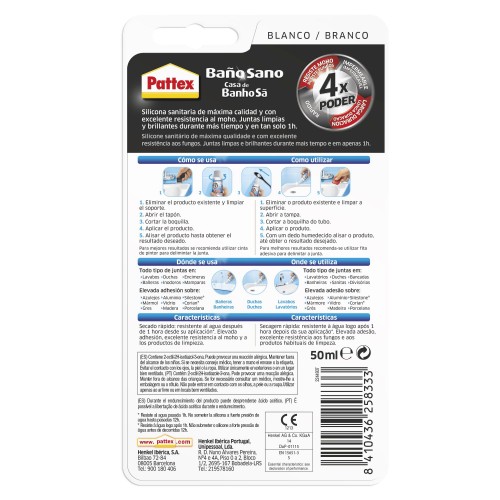 Pattex No Mas Moho 50 ml Blanco